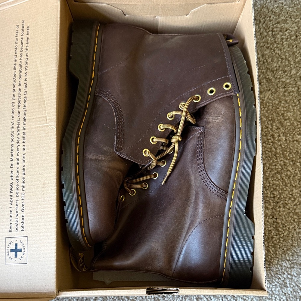 Men's Brown Leather Boots